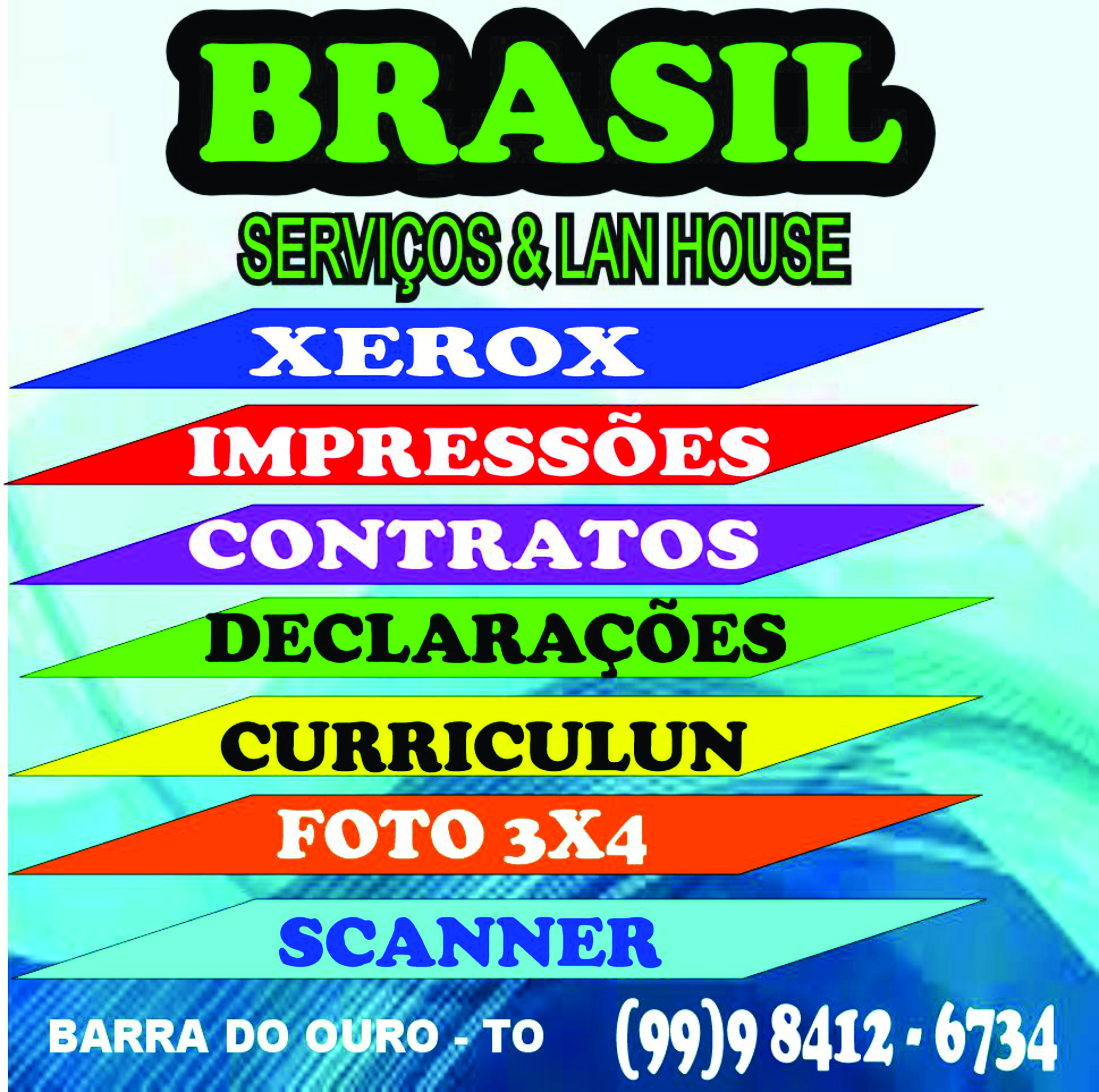 Serviços & lanhouse